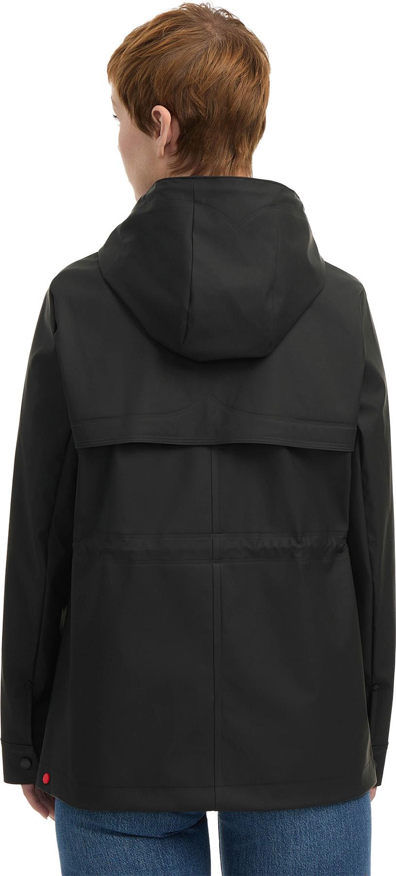 Product gallery image number 3 for product Abbey Short Rubberized Rain Jacket - Women's