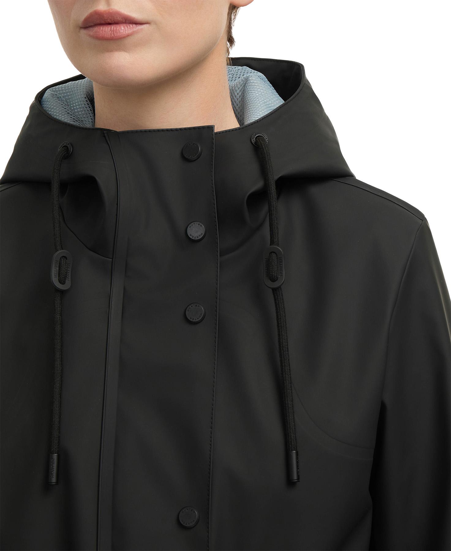 Product gallery image number 4 for product Abbey Short Rubberized Rain Jacket - Women's