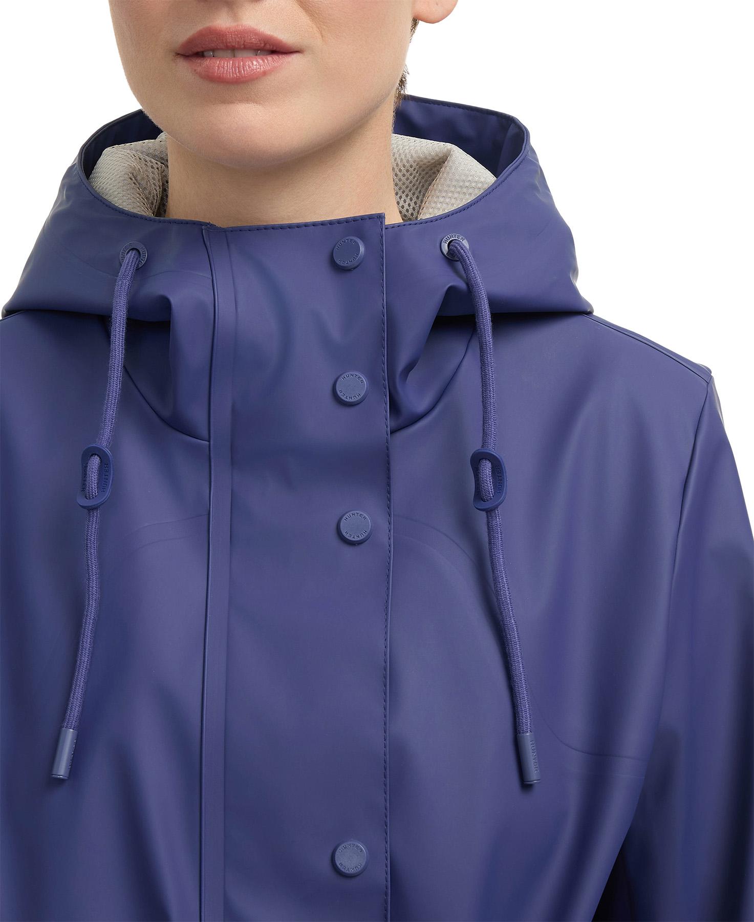 Product gallery image number 5 for product Abbey Short Rubberized Rain Jacket - Women's
