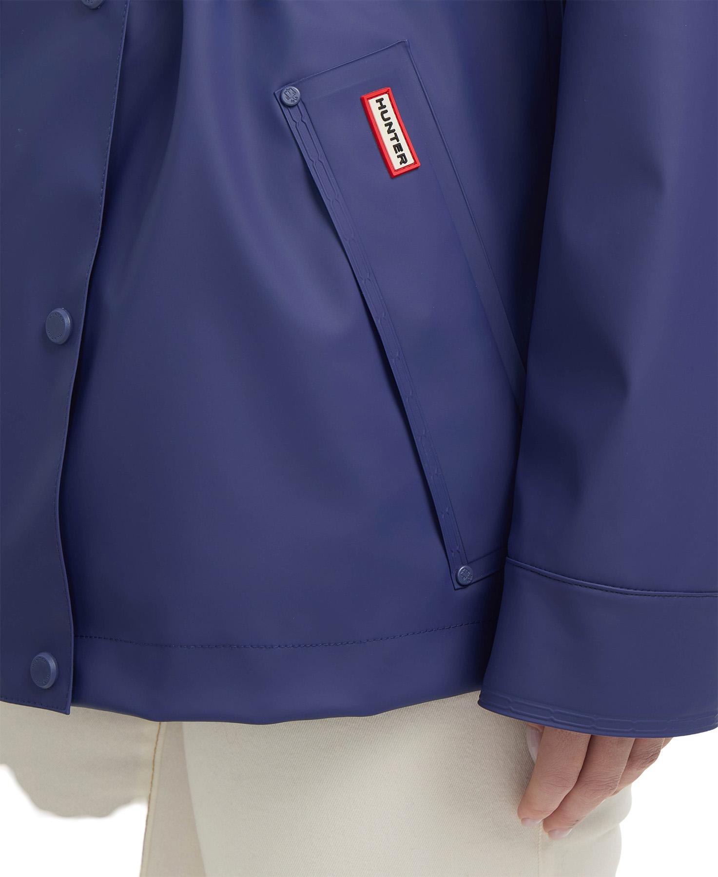 Product gallery image number 6 for product Abbey Short Rubberized Rain Jacket - Women's