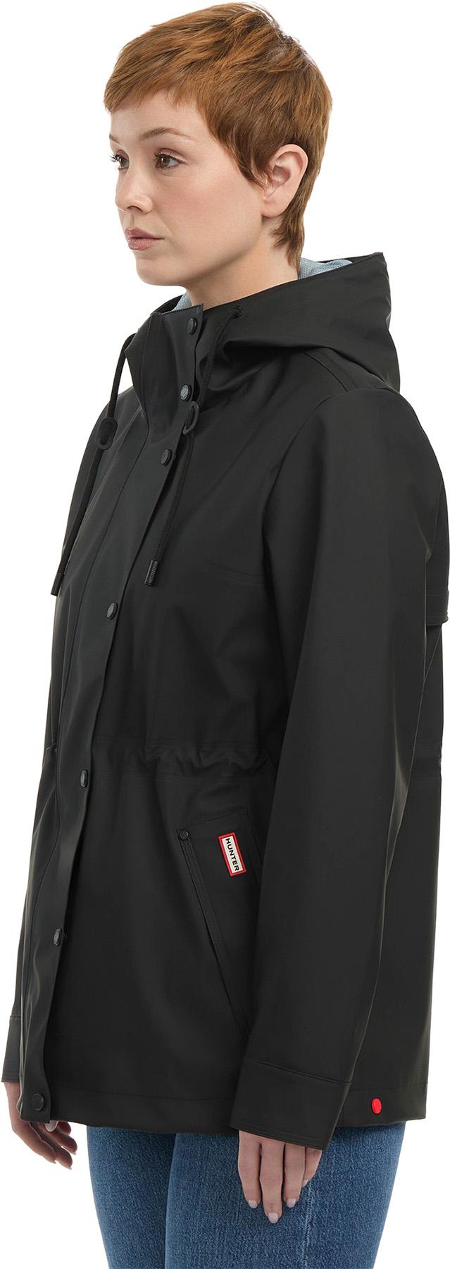 Product gallery image number 2 for product Abbey Short Rubberized Rain Jacket - Women's