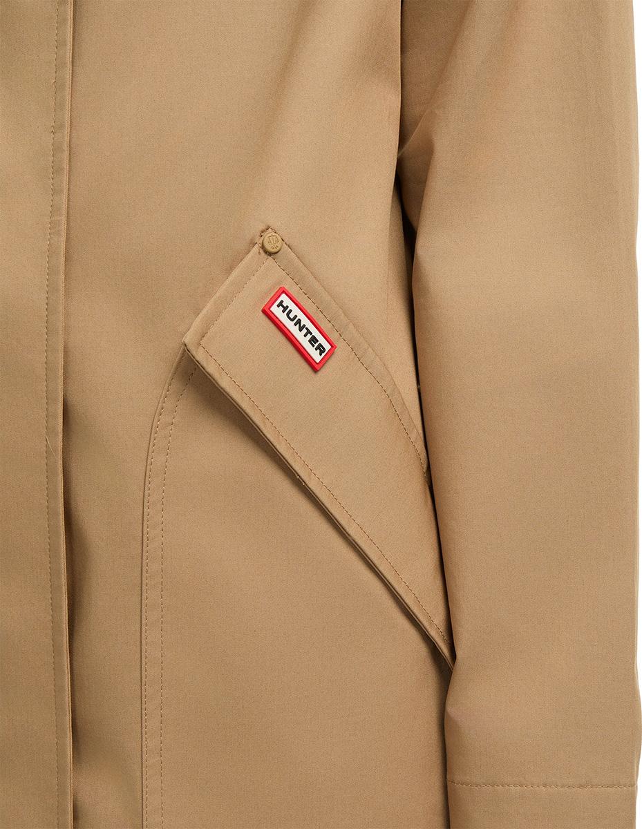 Numéro de l'image de la galerie de produits 4 pour le produit Manteau imperméable à ourlet asymétrique en coton Jency - Femme