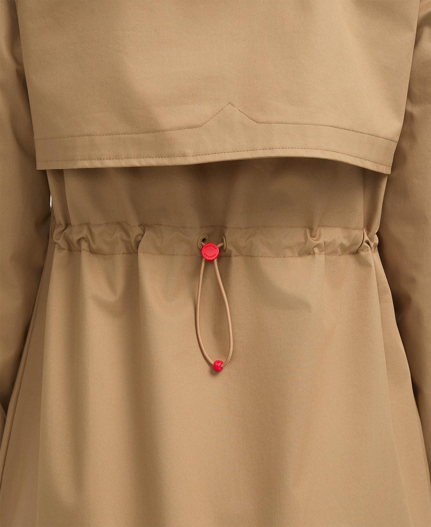 Numéro de l'image de la galerie de produits 5 pour le produit Manteau imperméable à ourlet asymétrique en coton Jency - Femme