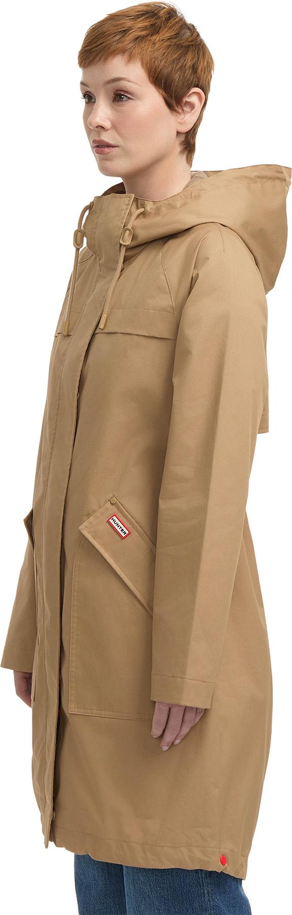 Numéro de l'image de la galerie de produits 7 pour le produit Manteau imperméable à ourlet asymétrique en coton Jency - Femme