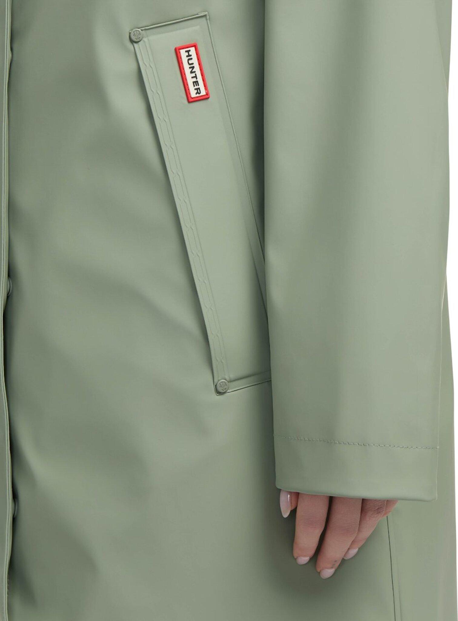 Product gallery image number 3 for product Spring Mid-Length Rubberized Raincoat - Women's 