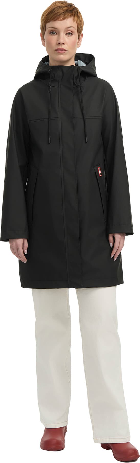 Product gallery image number 4 for product Spring Mid-Length Rubberized Raincoat - Women's 