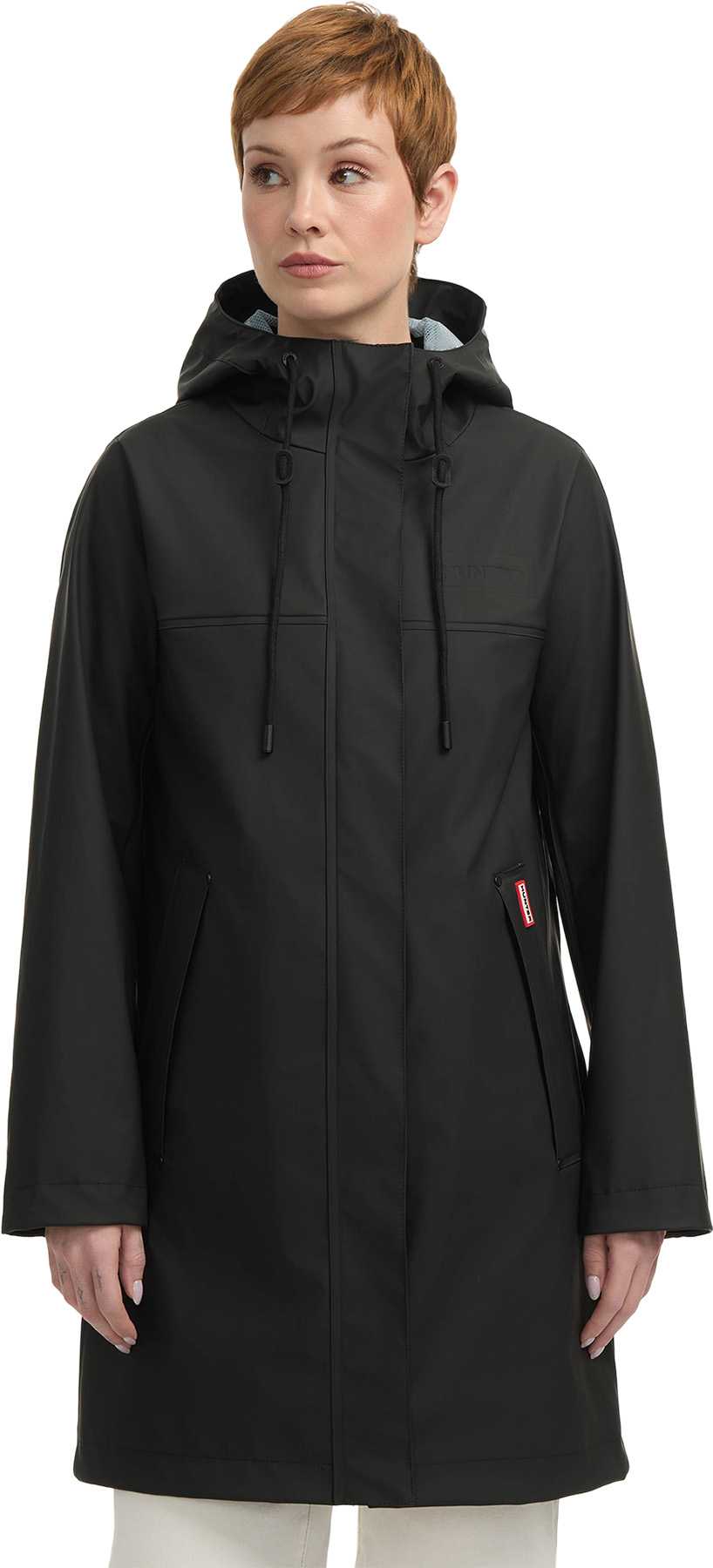 Product image for Spring Mid-Length Rubberized Raincoat - Women's 