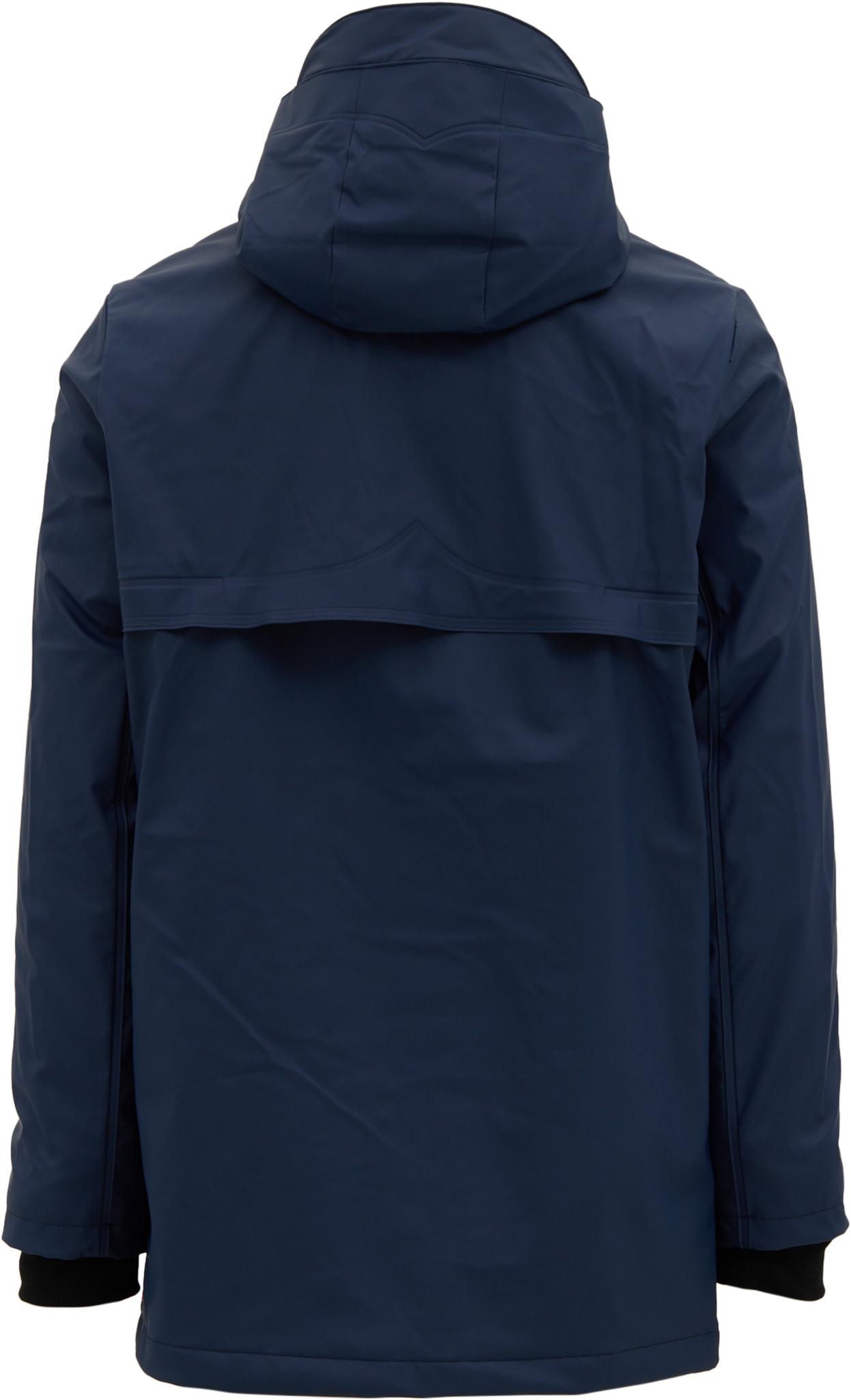 Product gallery image number 9 for product Sam Longline Rubberized Waterproof Padded Raincoat - Men's