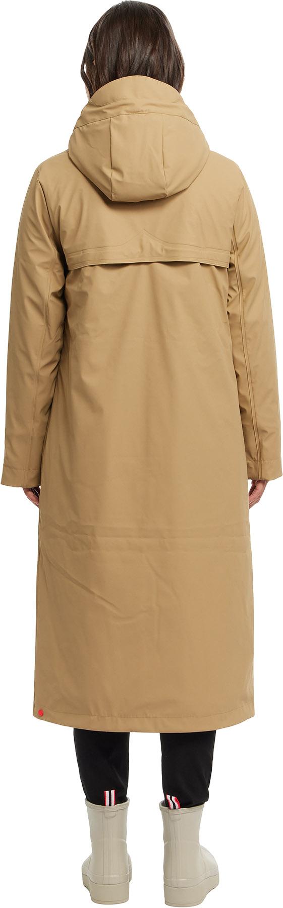Product gallery image number 6 for product Sammy Longline Padded Rubberized Raincoat - Women's