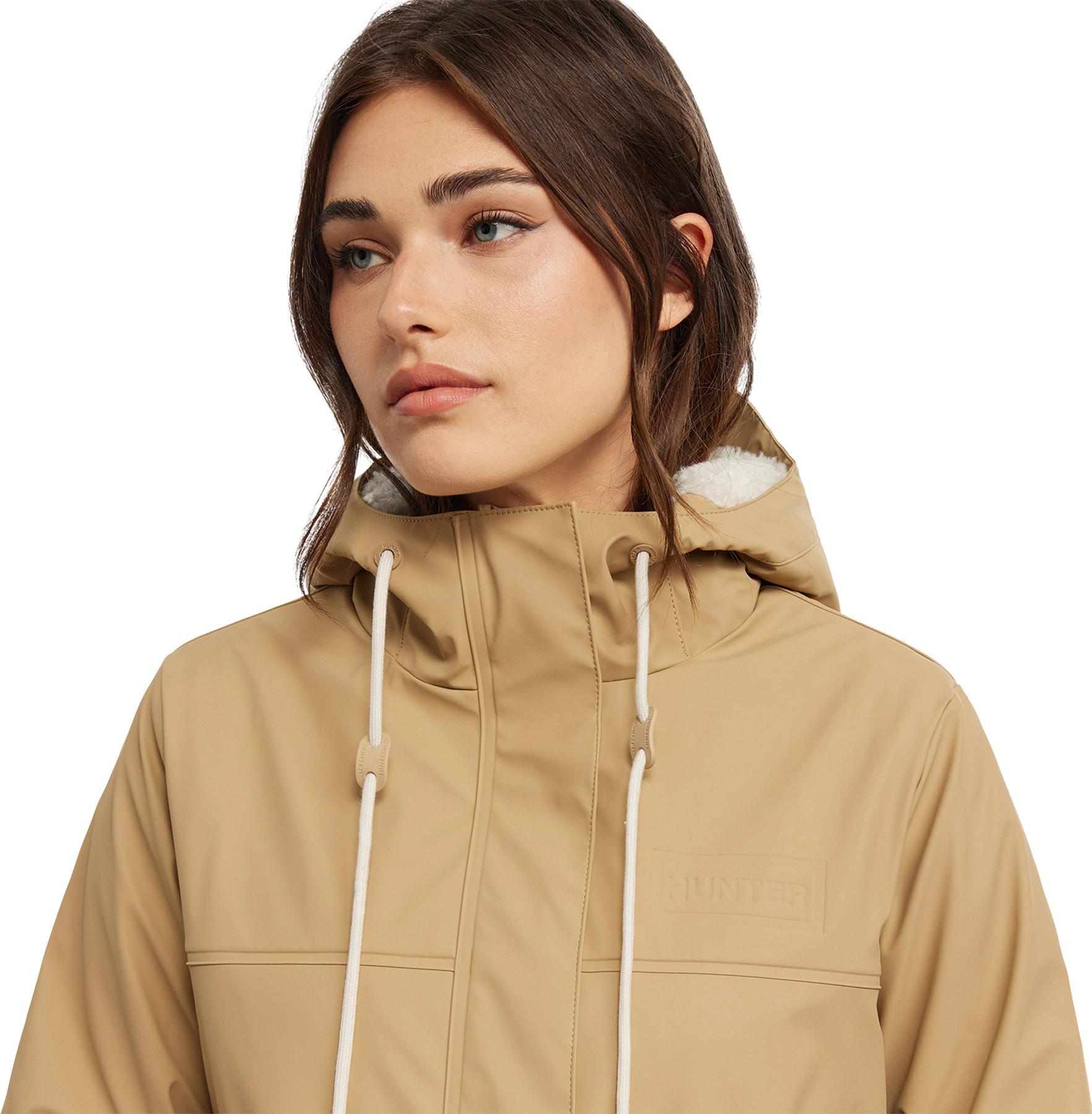 Product gallery image number 2 for product Sammy Longline Padded Rubberized Raincoat - Women's