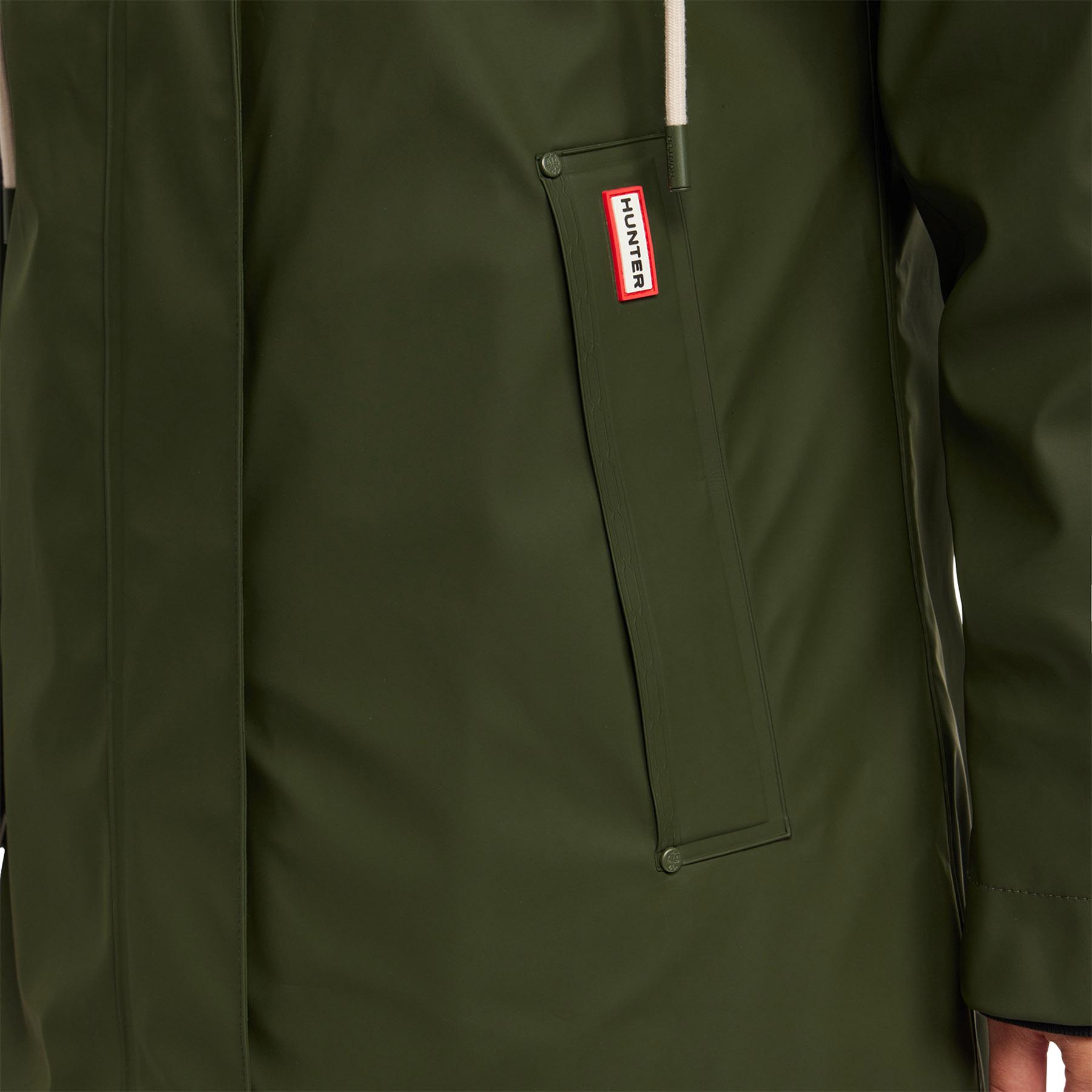 Product gallery image number 3 for product Manteau de pluie long matelassé et caoutchouté Sammy - Femme