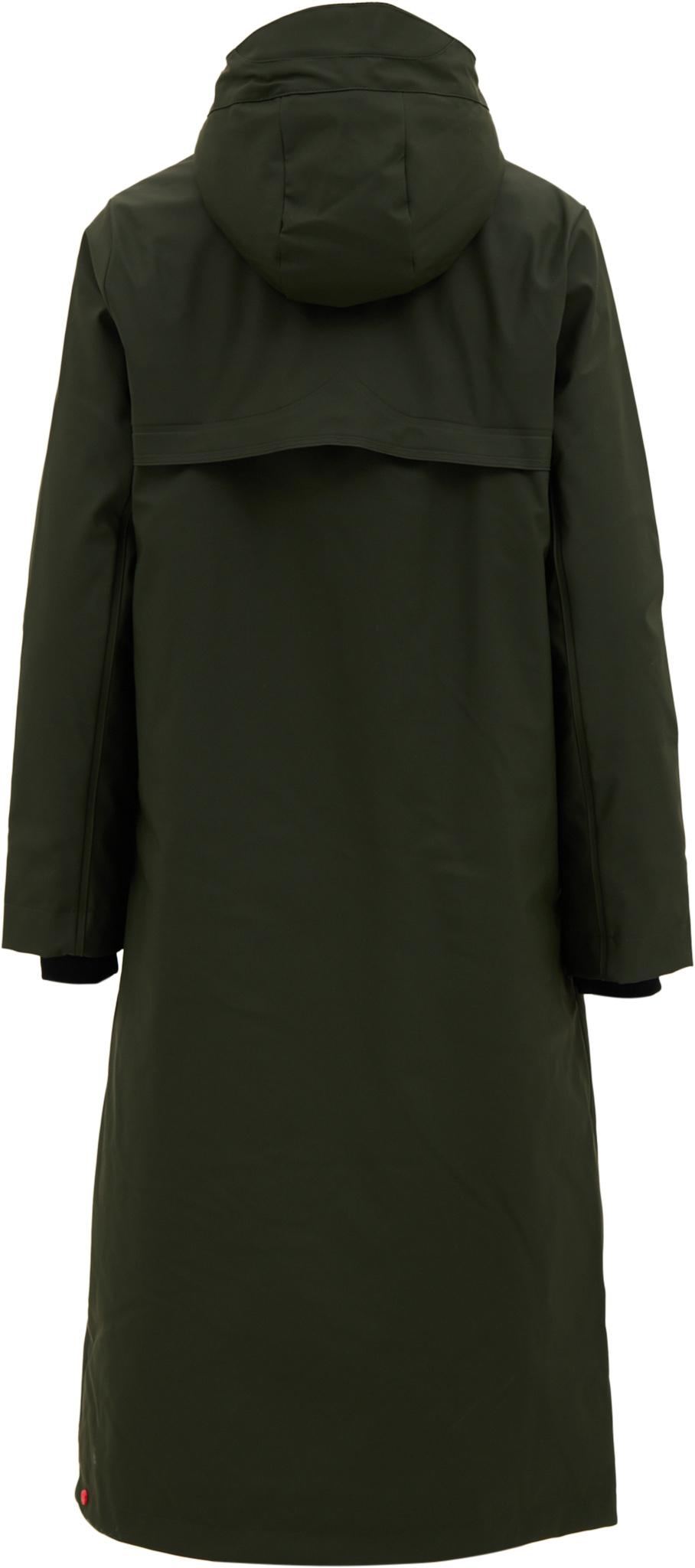 Product gallery image number 7 for product Manteau de pluie long matelassé et caoutchouté Sammy - Femme