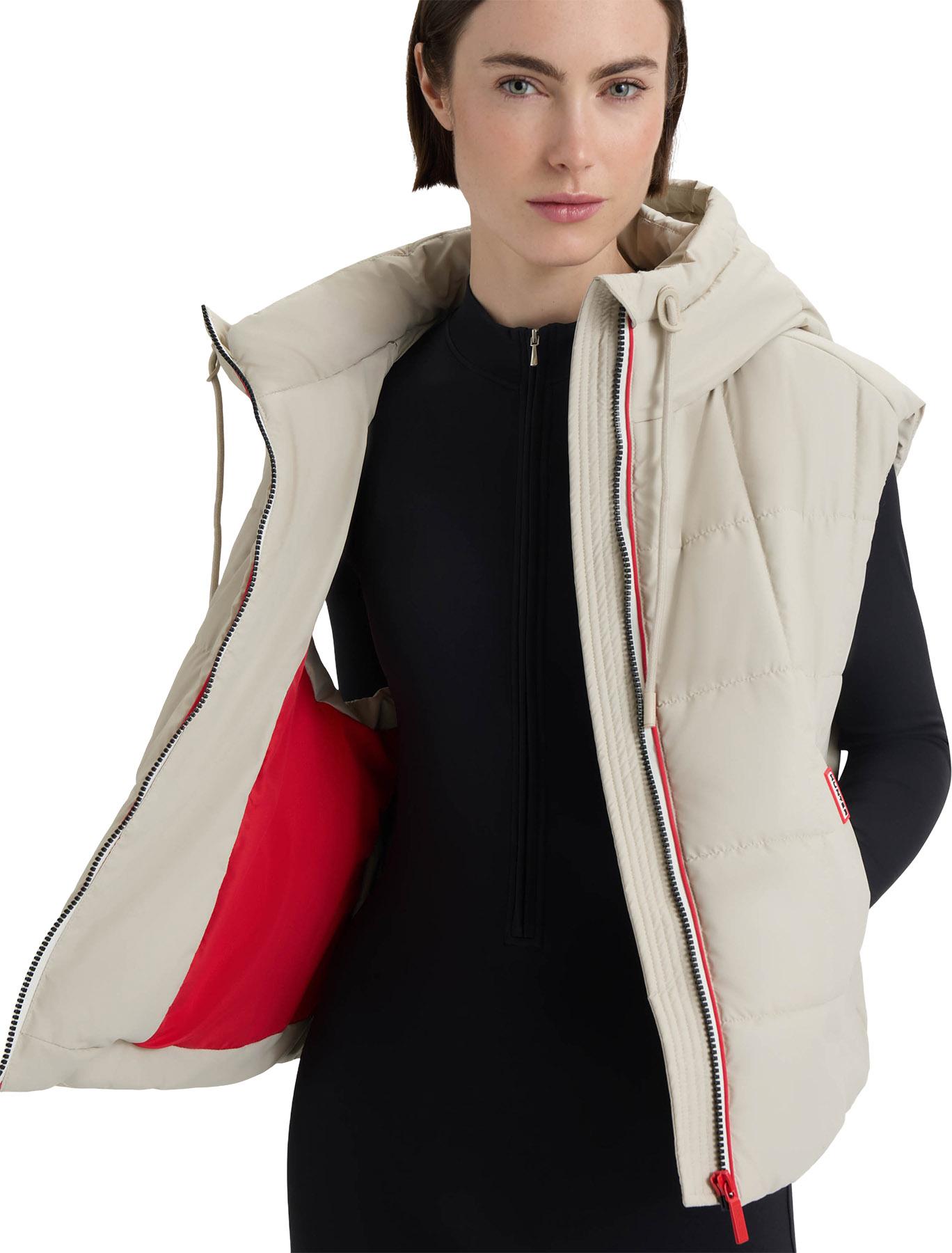 Product gallery image number 4 for product Lindsey Pu Coated Square Quilted Vest - Women's