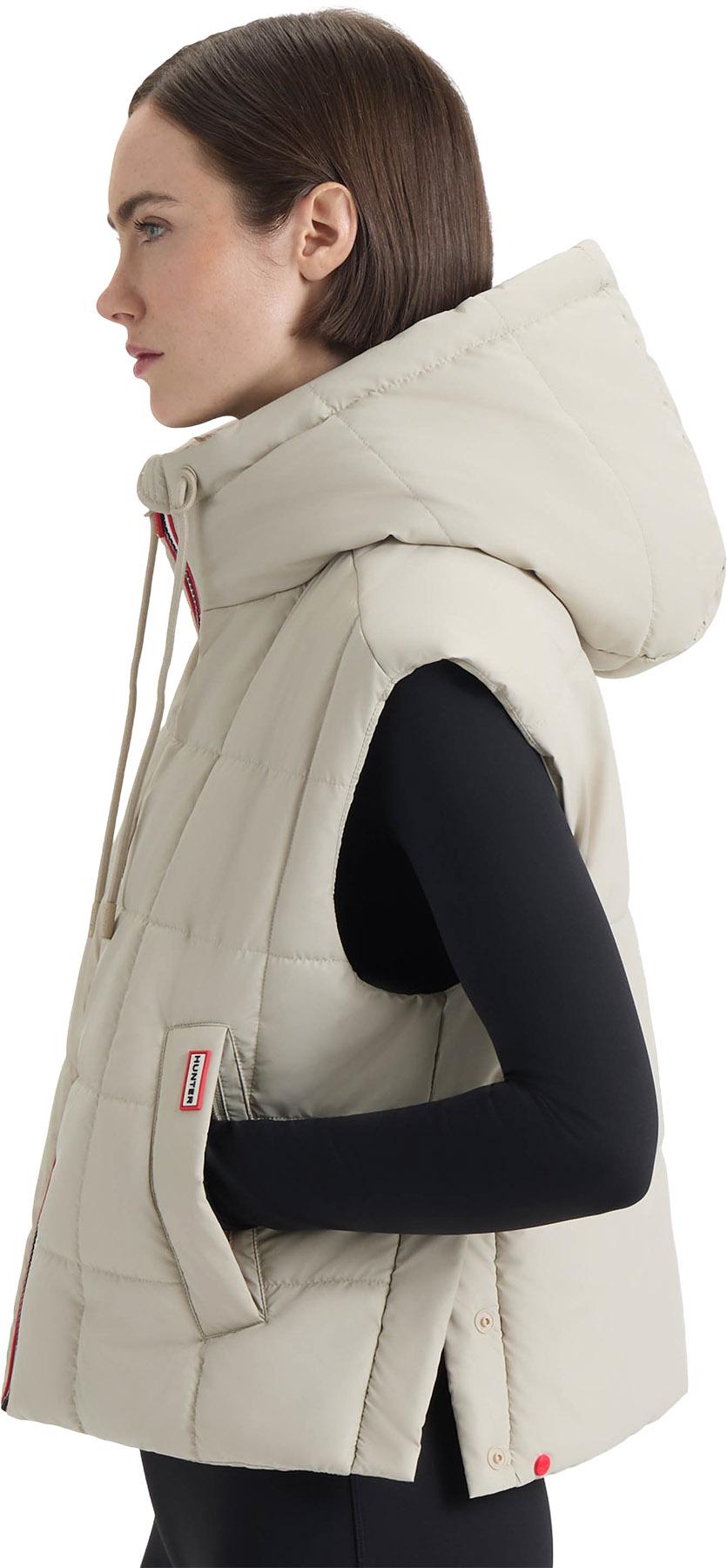 Product gallery image number 6 for product Lindsey Pu Coated Square Quilted Vest - Women's