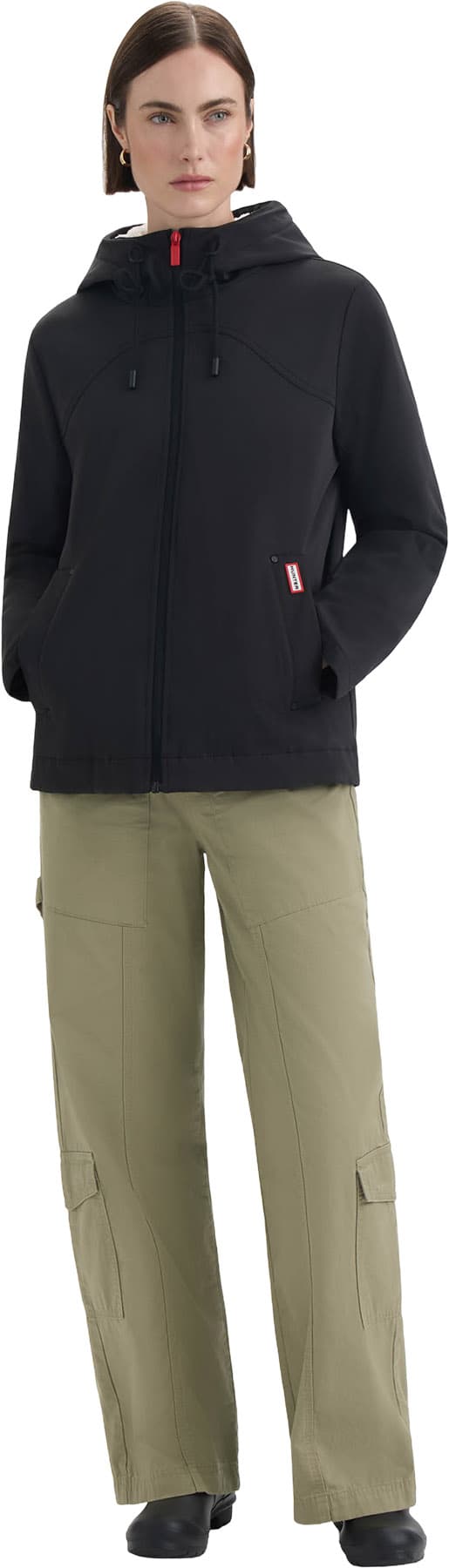 Product gallery image number 3 for product Blake Short Canvas Rain Jacket - Women's