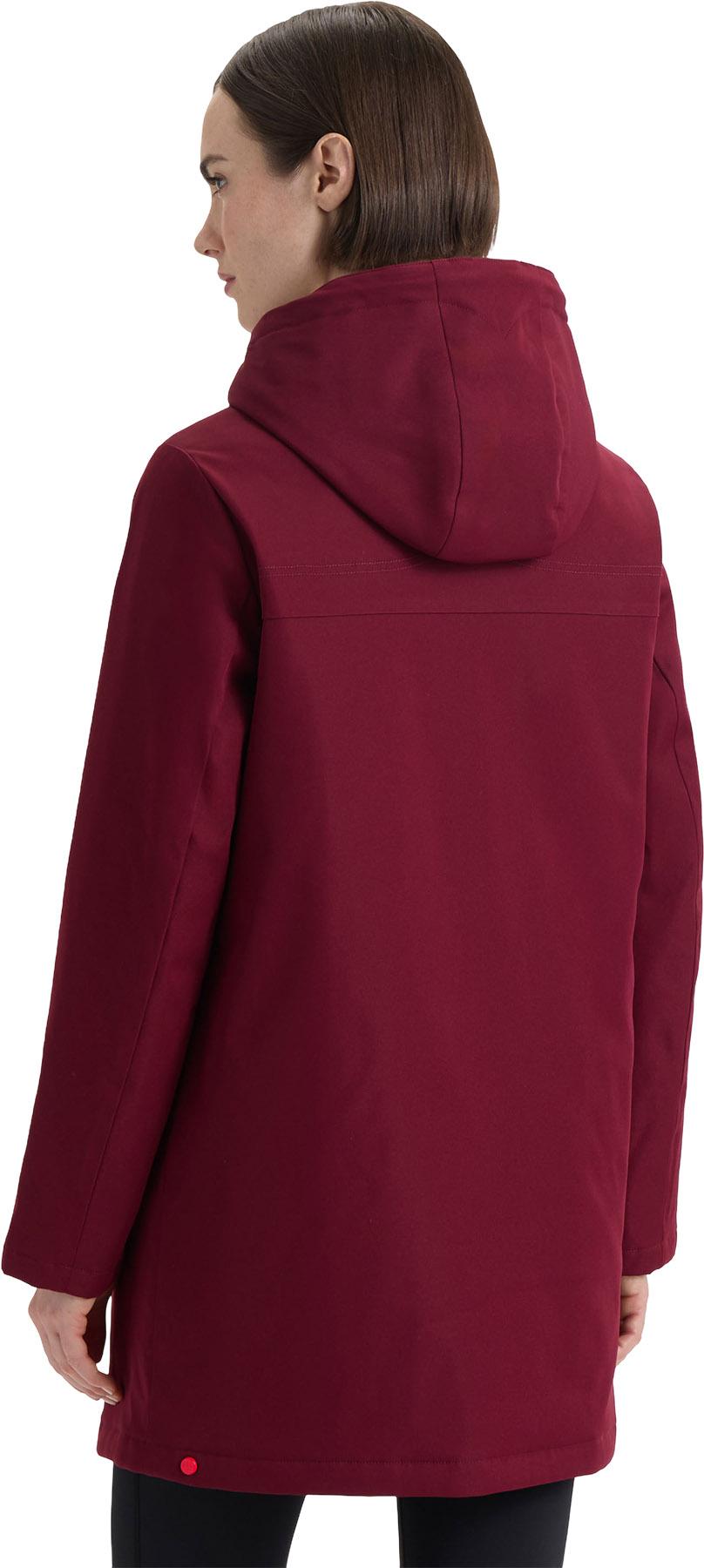 Product gallery image number 6 for product Billie Canvas Hooded Mid-Length Rain Jacket - Women's