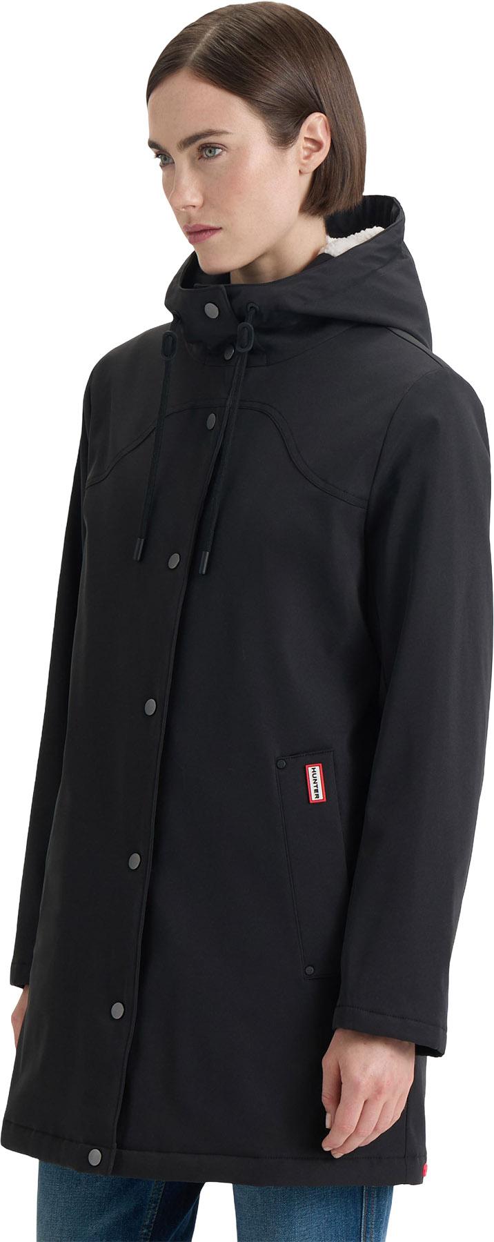 Product gallery image number 4 for product Billie Canvas Hooded Mid-Length Rain Jacket - Women's