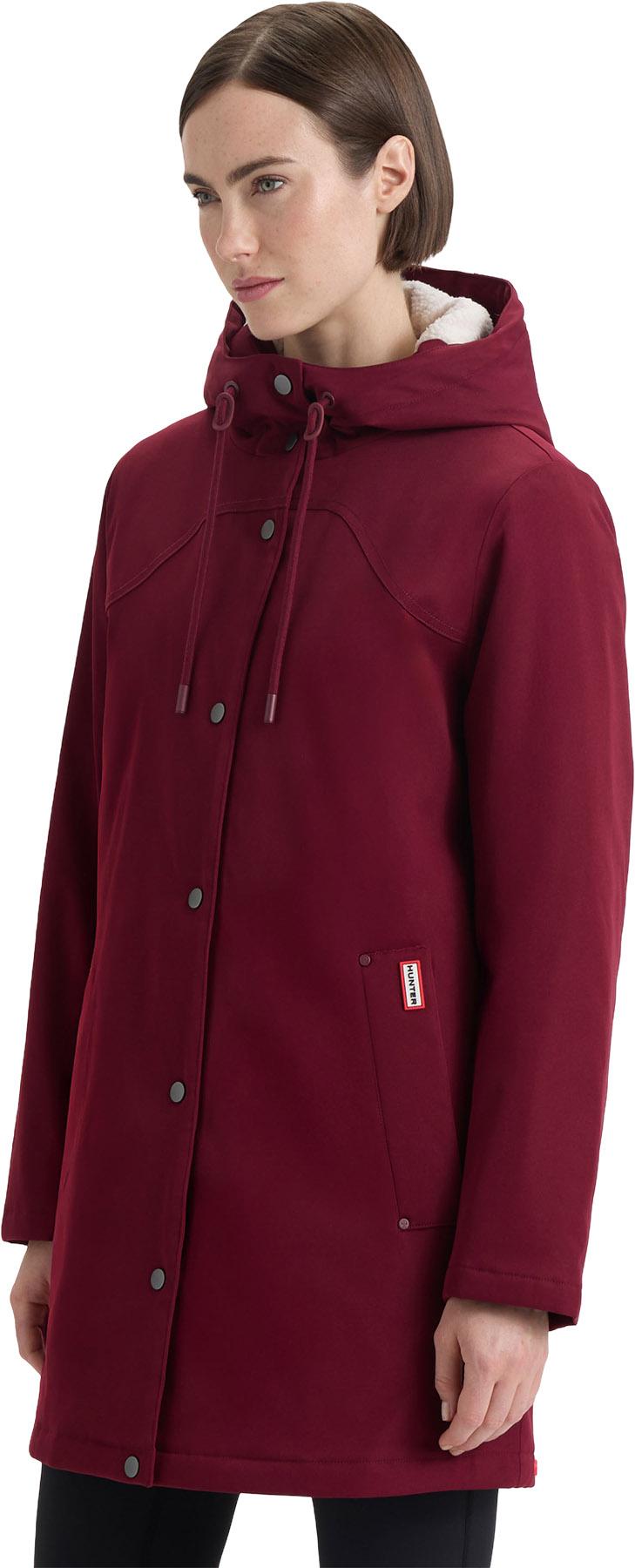 Product gallery image number 5 for product Billie Canvas Hooded Mid-Length Rain Jacket - Women's