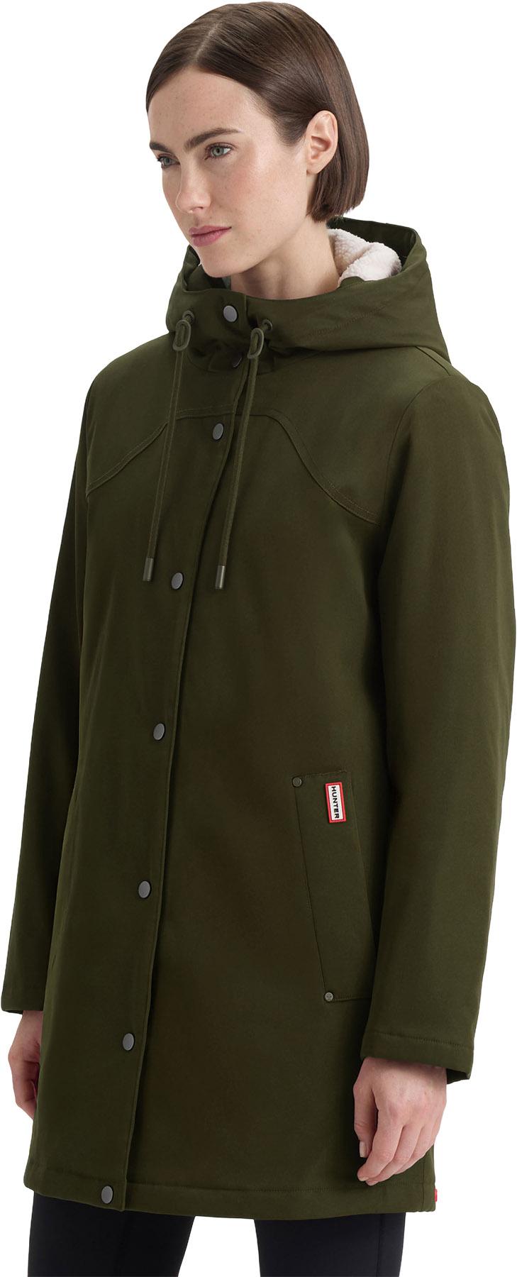 Product gallery image number 5 for product Billie Canvas Hooded Mid-Length Rain Jacket - Women's