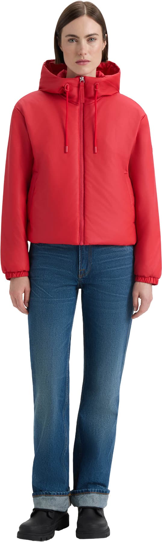 Product gallery image number 3 for product Leah Short Zip Up Puffer - Women's