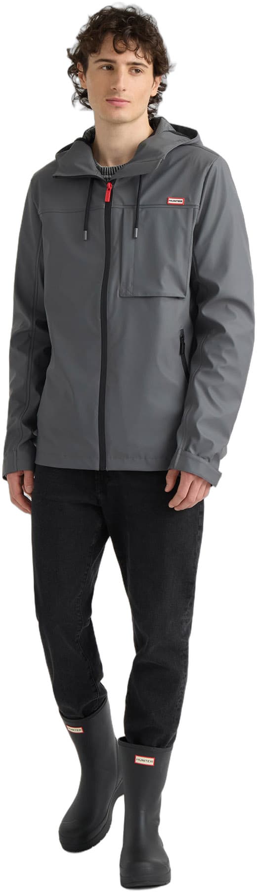 Product gallery image number 4 for product Mill 2.0 Rubberized Water-Repellent Rain Jacket - Men's