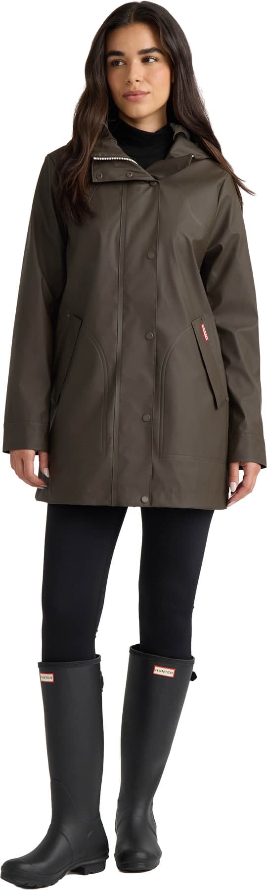 Product gallery image number 3 for product Acacia Rubberized Rain Jacket - Women's