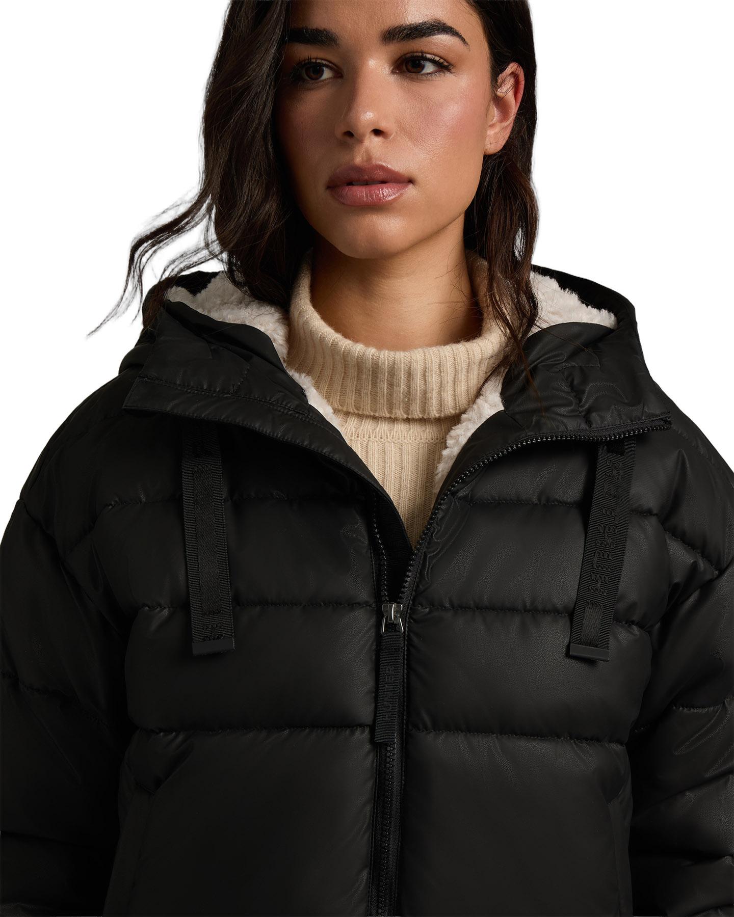 Product gallery image number 2 for product Admiral PU coated Cropped Puffer Jacket - Women's