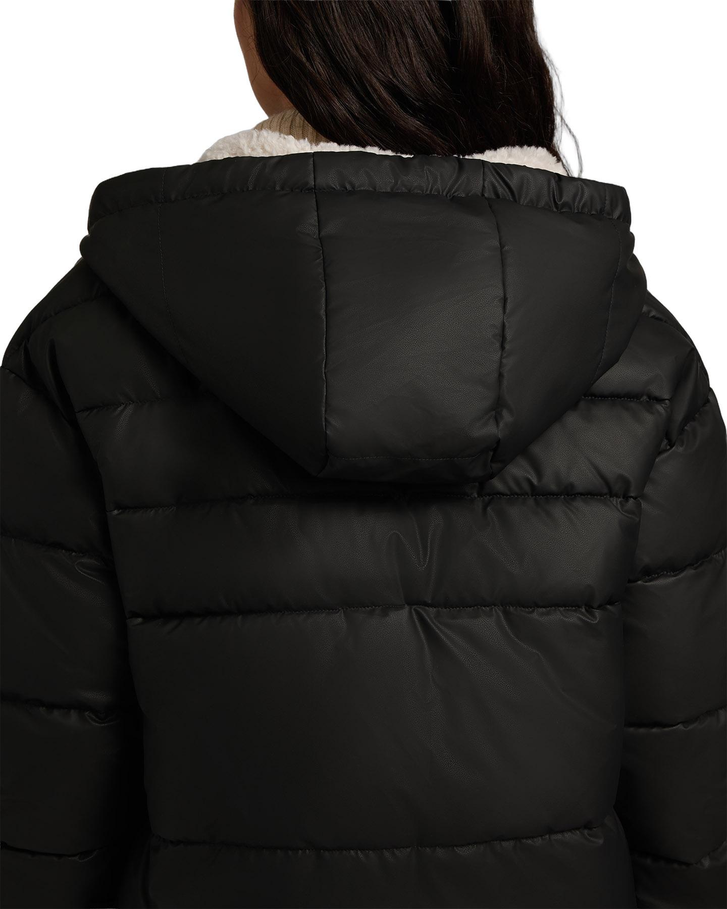 Product gallery image number 3 for product Admiral PU coated Cropped Puffer Jacket - Women's