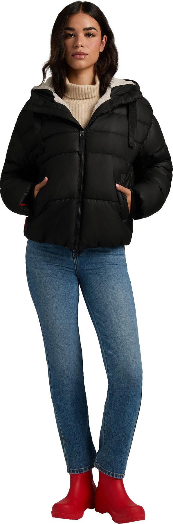 Product image for Admiral PU coated Cropped Puffer Jacket - Women's