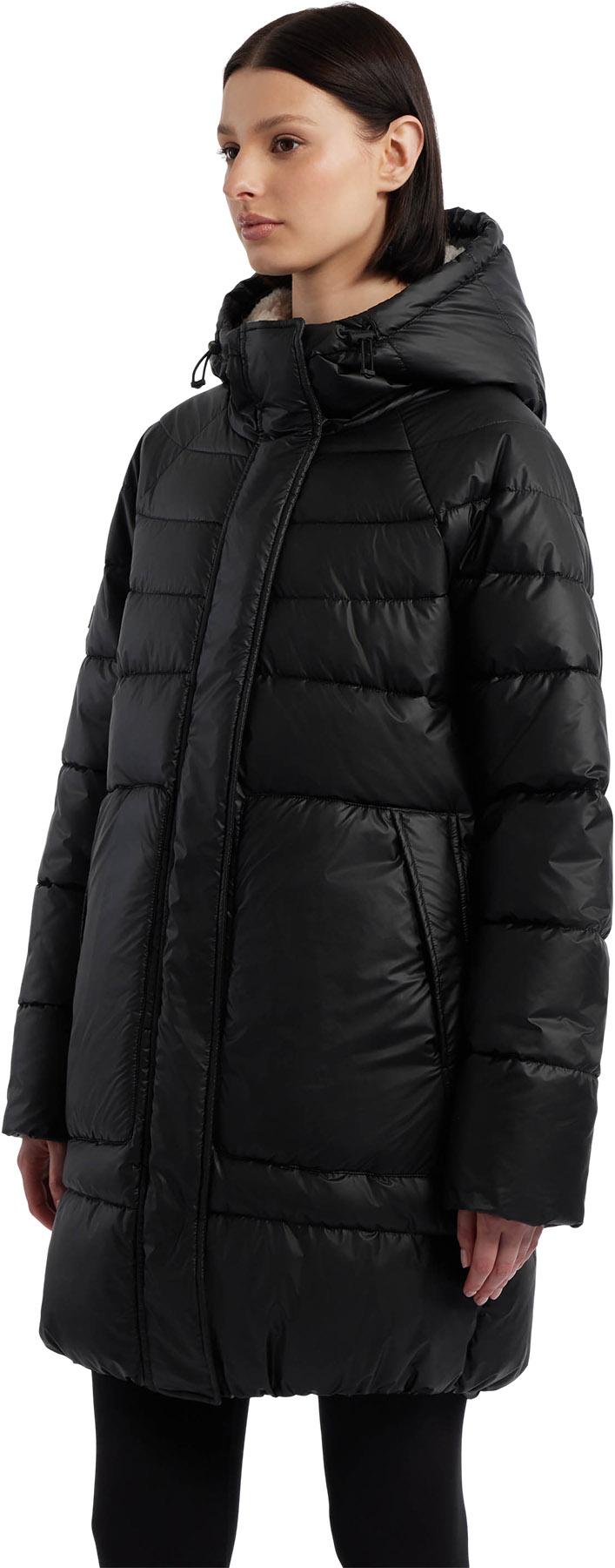 Product gallery image number 5 for product Almond PU coated Mid Length Puffer - Women's