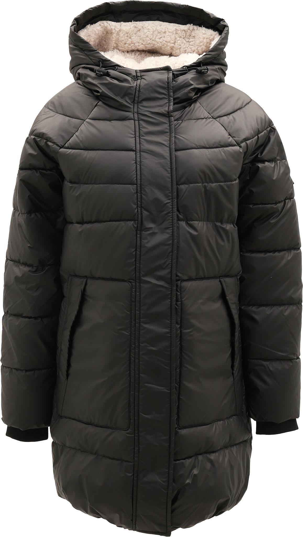 Product image for Almond PU coated Mid Length Puffer - Women's