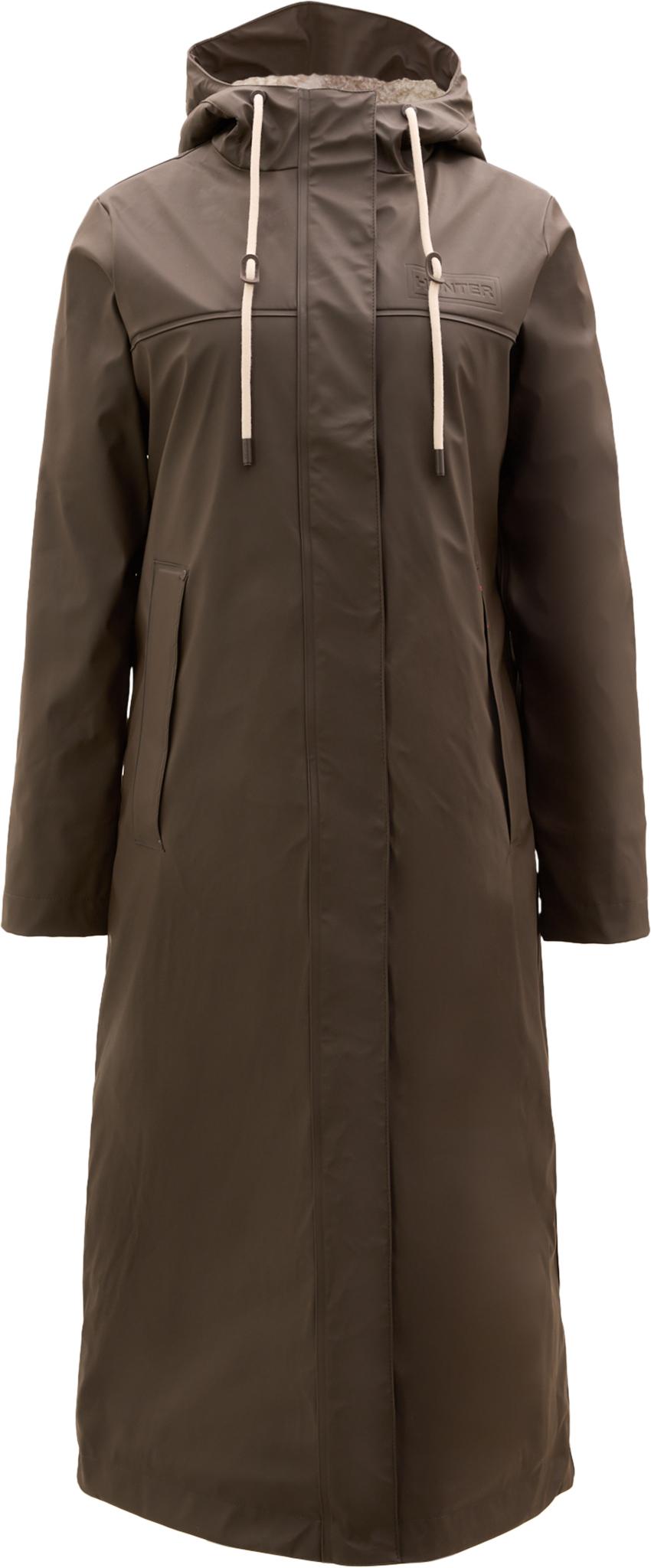 Image de produit pour Manteau de pluie en caoutchouc matelassé long Sammy - Femme