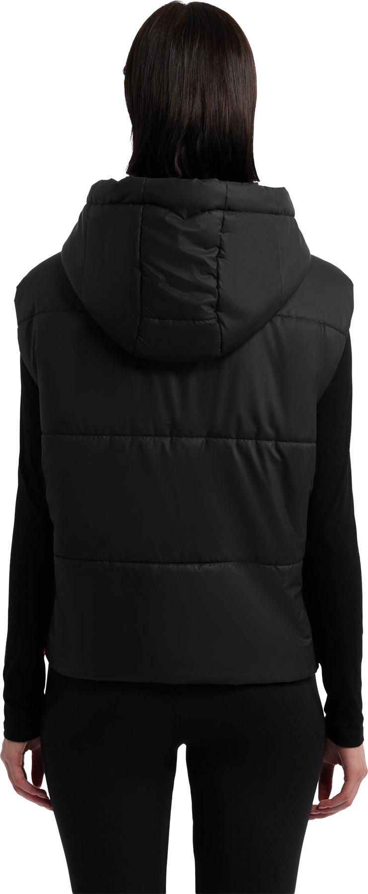 Product gallery image number 4 for product Lindsey Pu Coated Square Quilted Vest - Women's