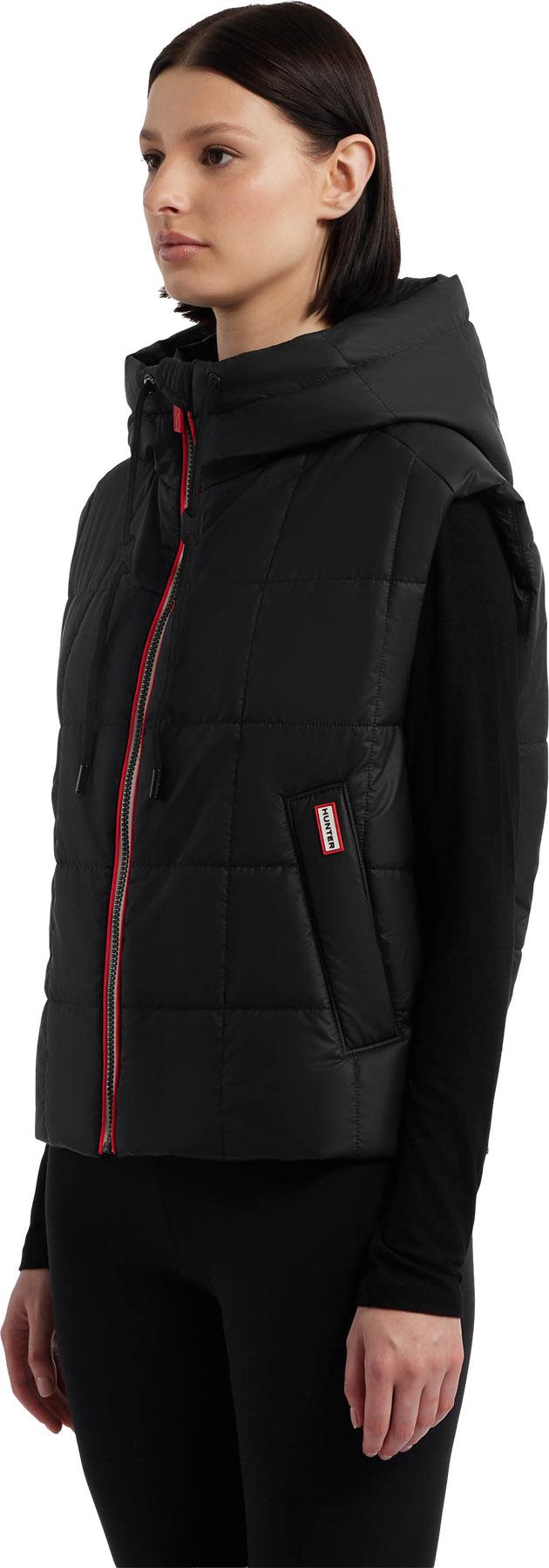 Product gallery image number 3 for product Lindsey Pu Coated Square Quilted Vest - Women's