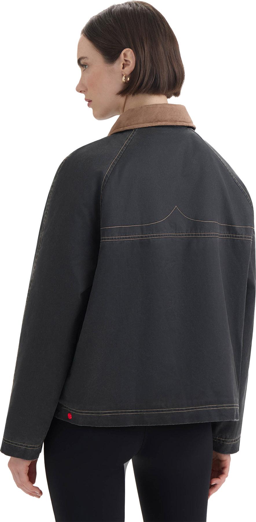 Product gallery image number 3 for product Bex Washed Wax Hunting Jacket with Suede Collar - Women's