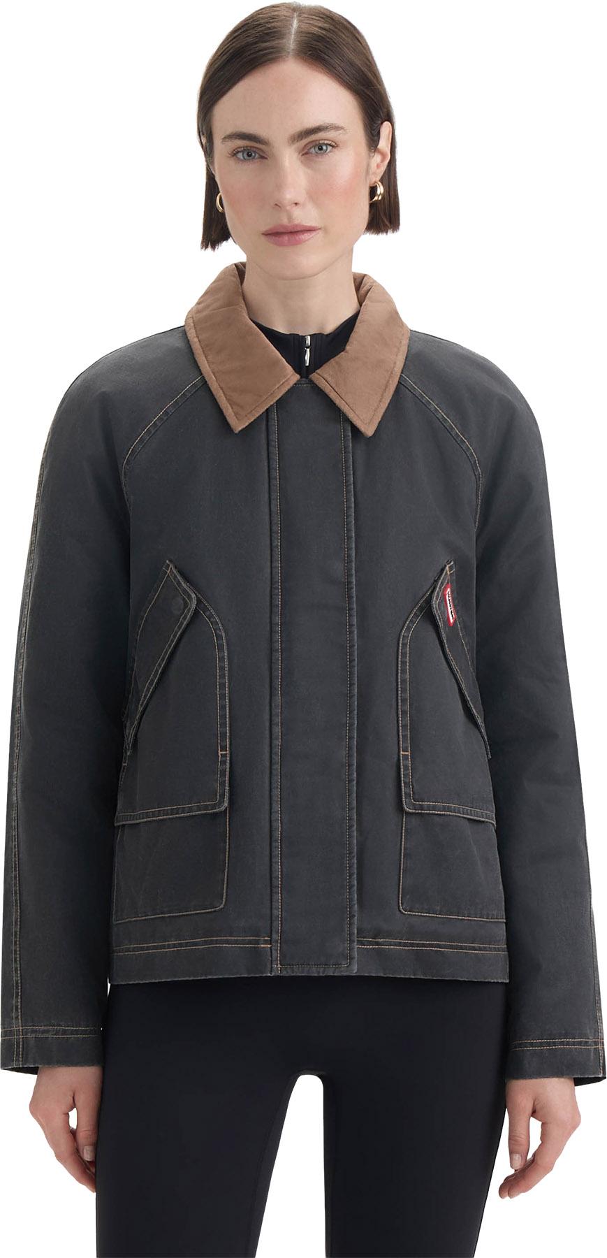 Product image for Bex Washed Wax Hunting Jacket with Suede Collar - Women's