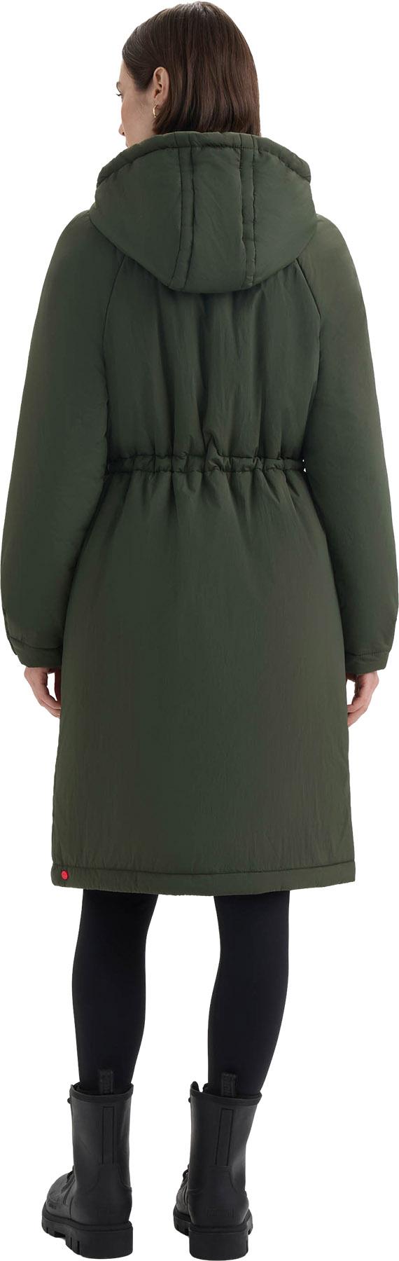 Product gallery image number 2 for product Isabelle Longline Crinkle Padded Coat - Women's