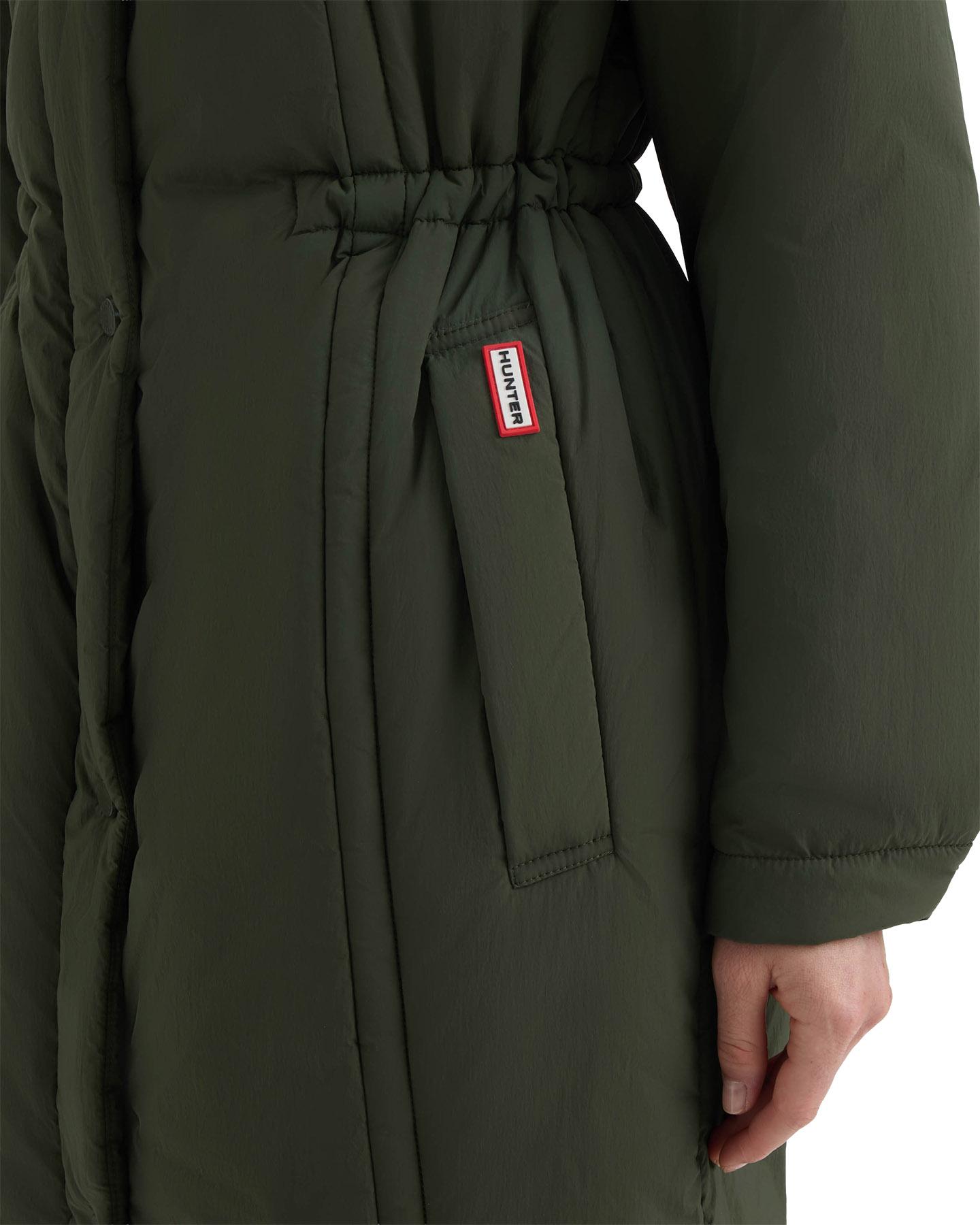 Product gallery image number 4 for product Isabelle Longline Crinkle Padded Coat - Women's