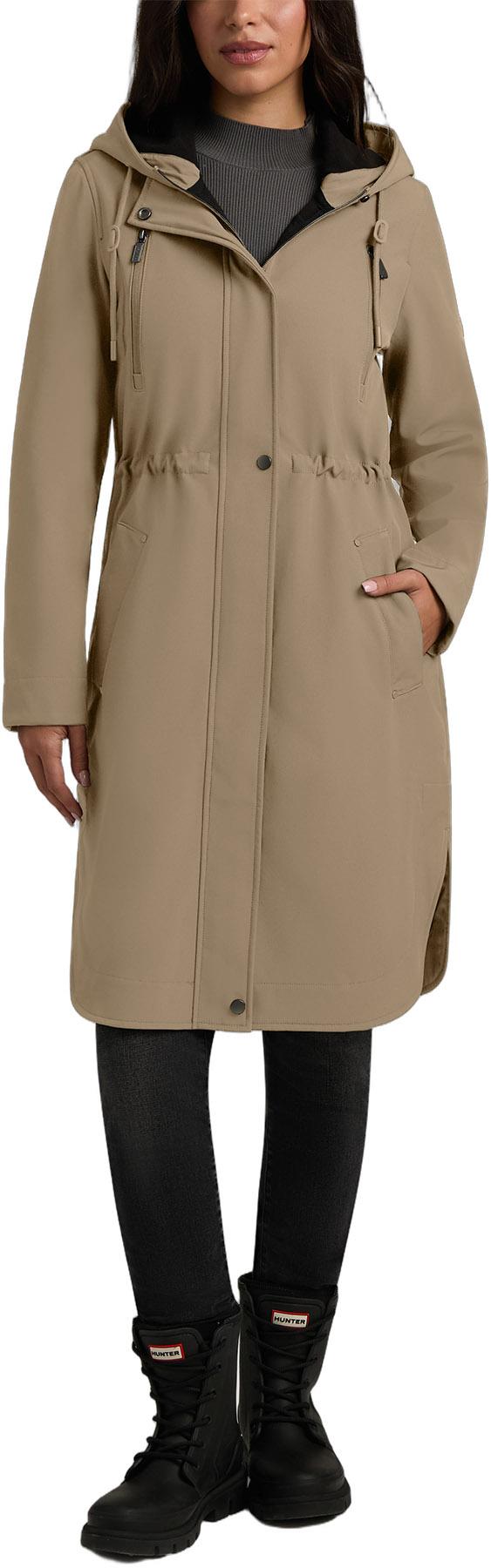 Numéro de l'image de la galerie de produits 1 pour le produit Manteau à capuchon fantaisie à coquille souple Monica - Femme