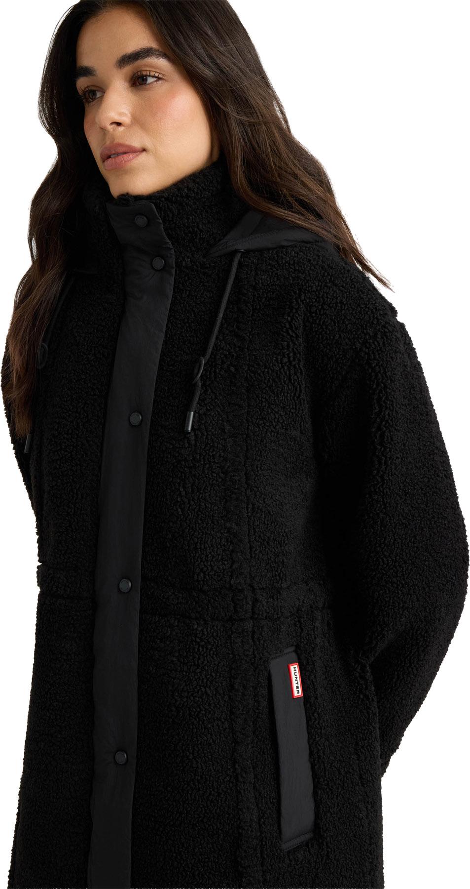 Product gallery image number 4 for product Iris Sherpa Longline Berber Coat - Women's