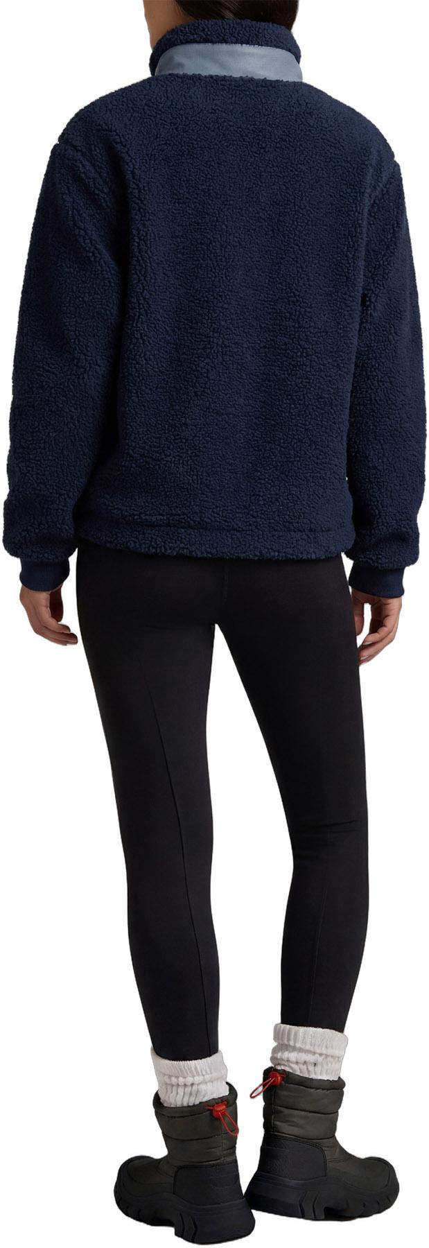 Product gallery image number 2 for product Emma Sherpa Color Block Mixed Media Jacket - Women's