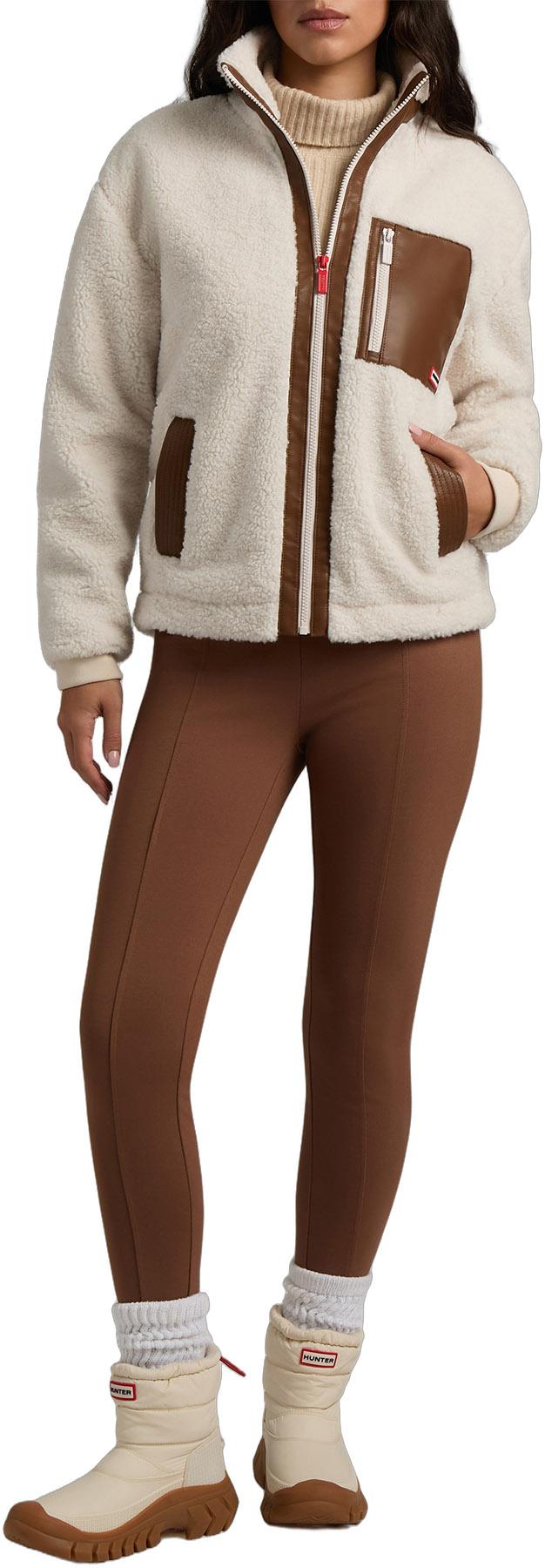 Product image for Emma Sherpa Color Block Mixed Media Jacket - Women's