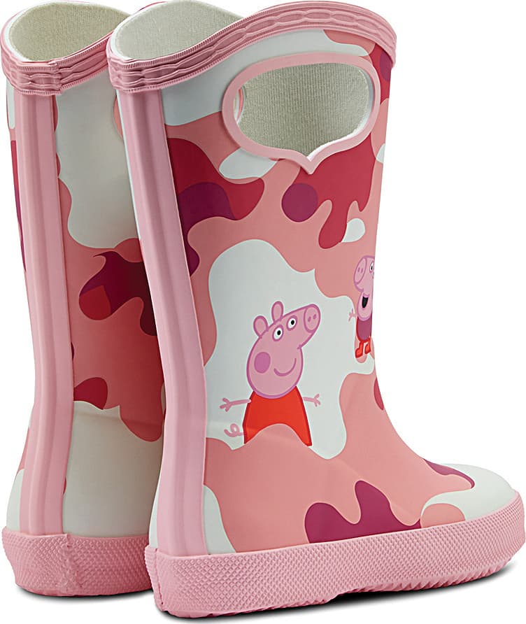 Product gallery image number 2 for product Original Kids First Peppa Pig Grab Handle Rain Boots - Kids