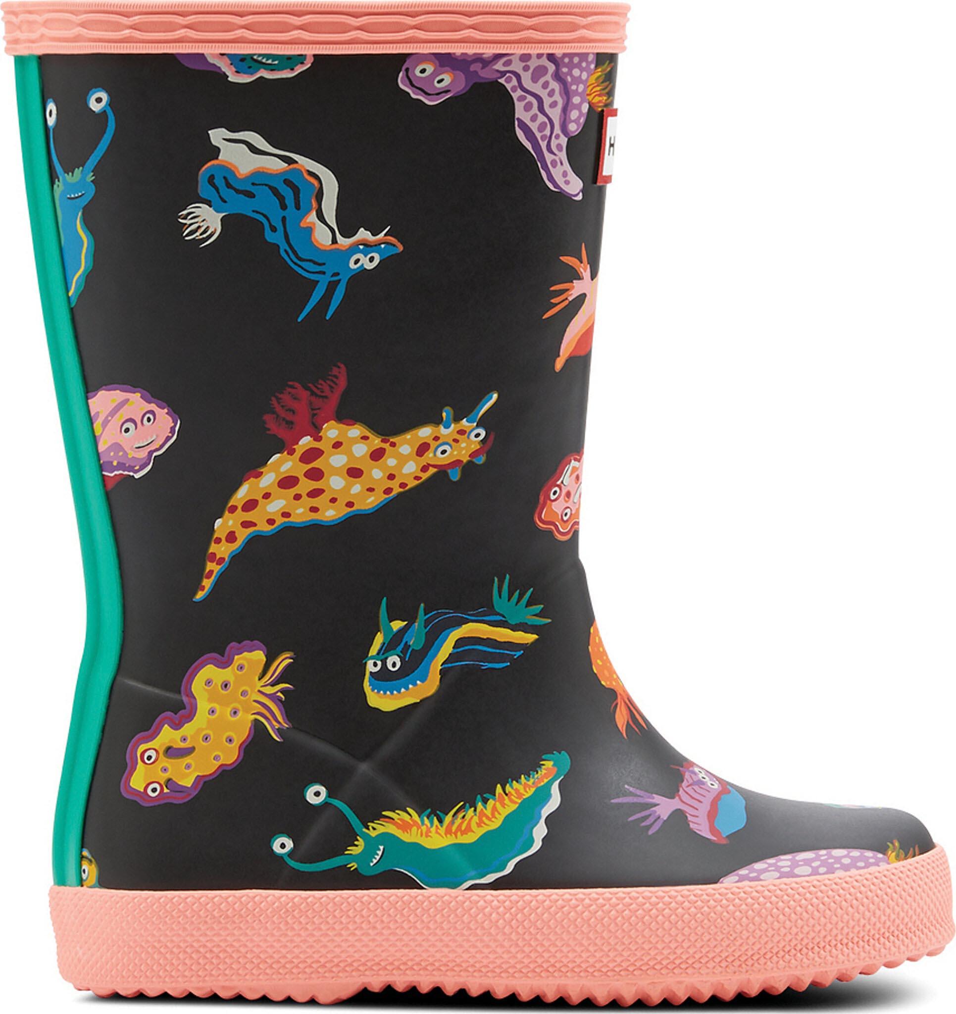 Product gallery image number 1 for product Original Classic Sea Monster Print Rain Boots - Kids