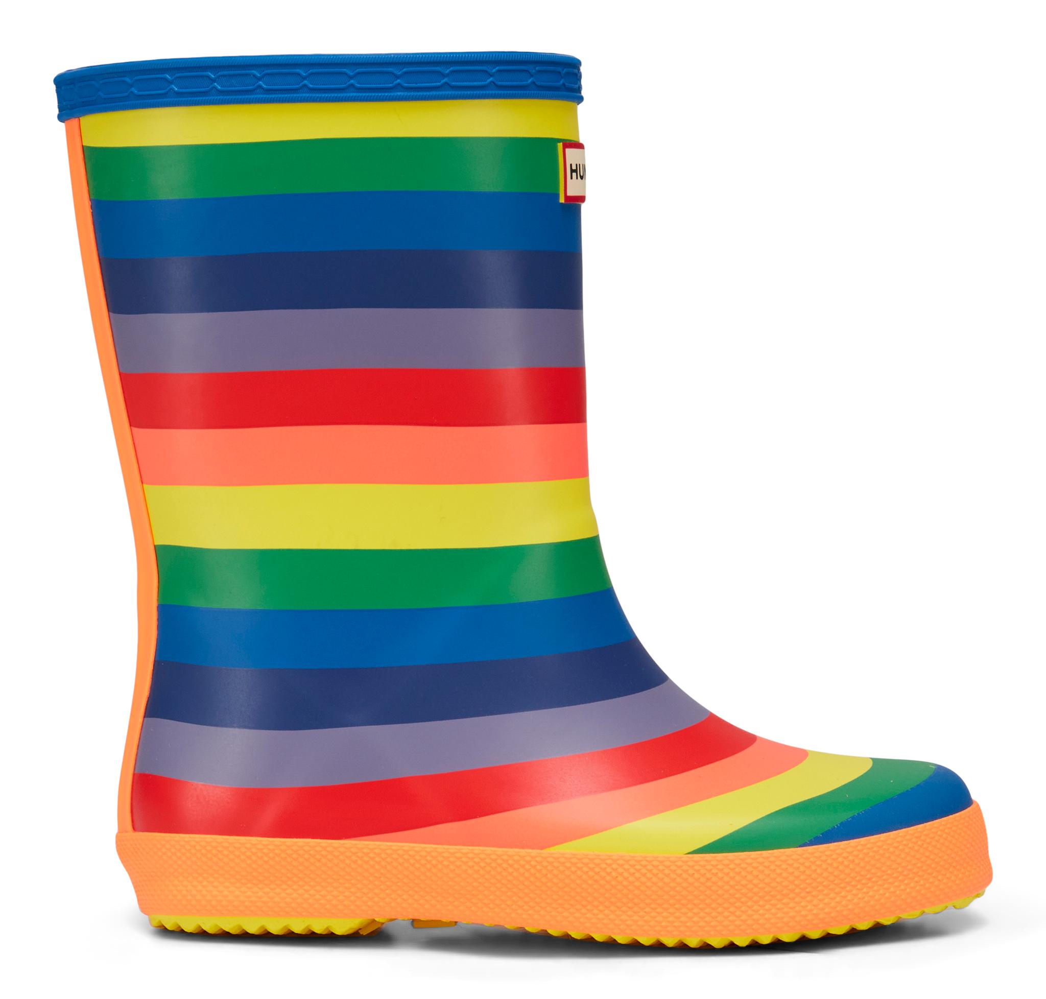 Product gallery image number 1 for product Original Kids First Classic Rainbow Rain Boots - Little Kids