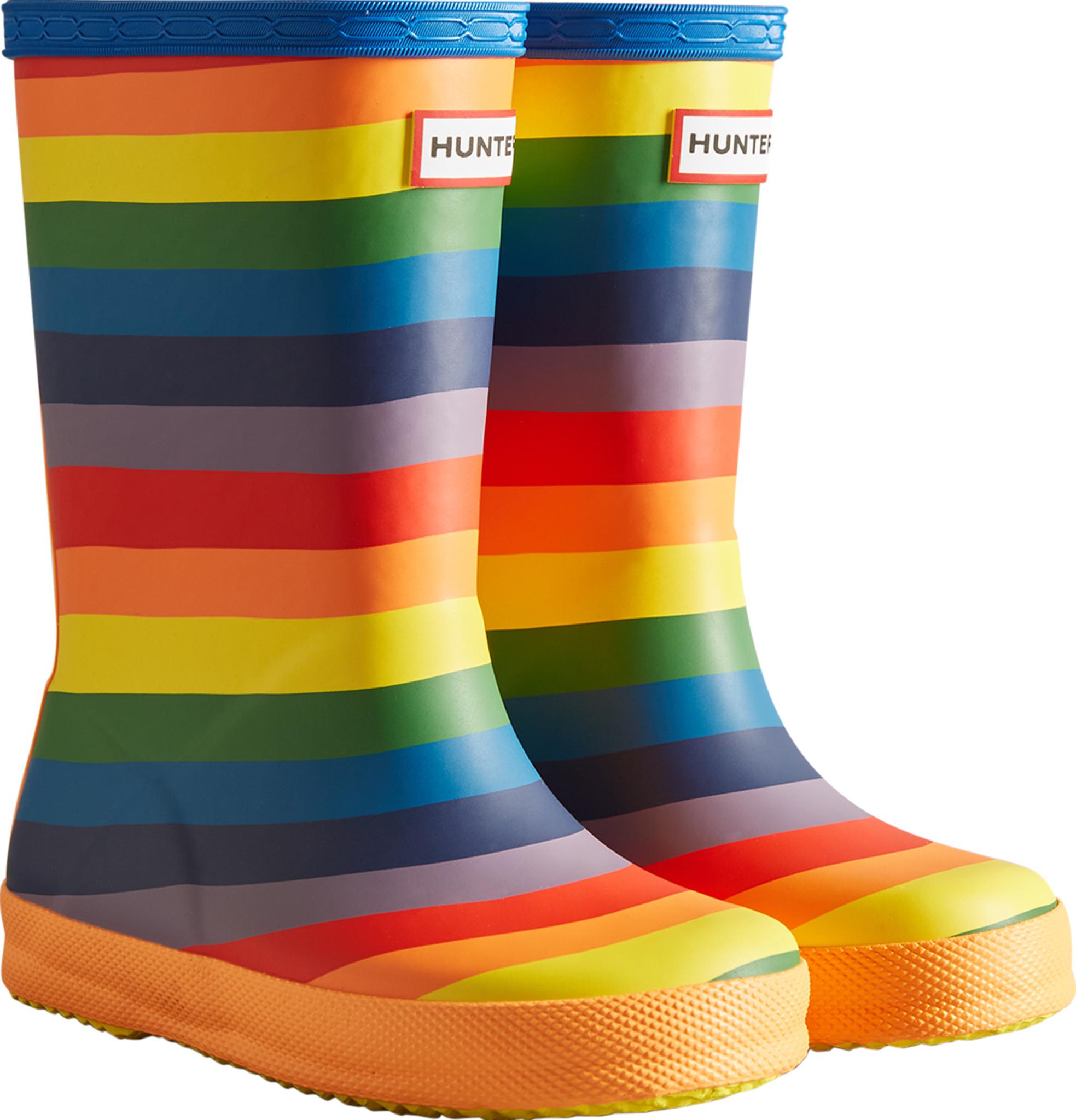 Product gallery image number 3 for product Rainbow Rain Boots - Kids