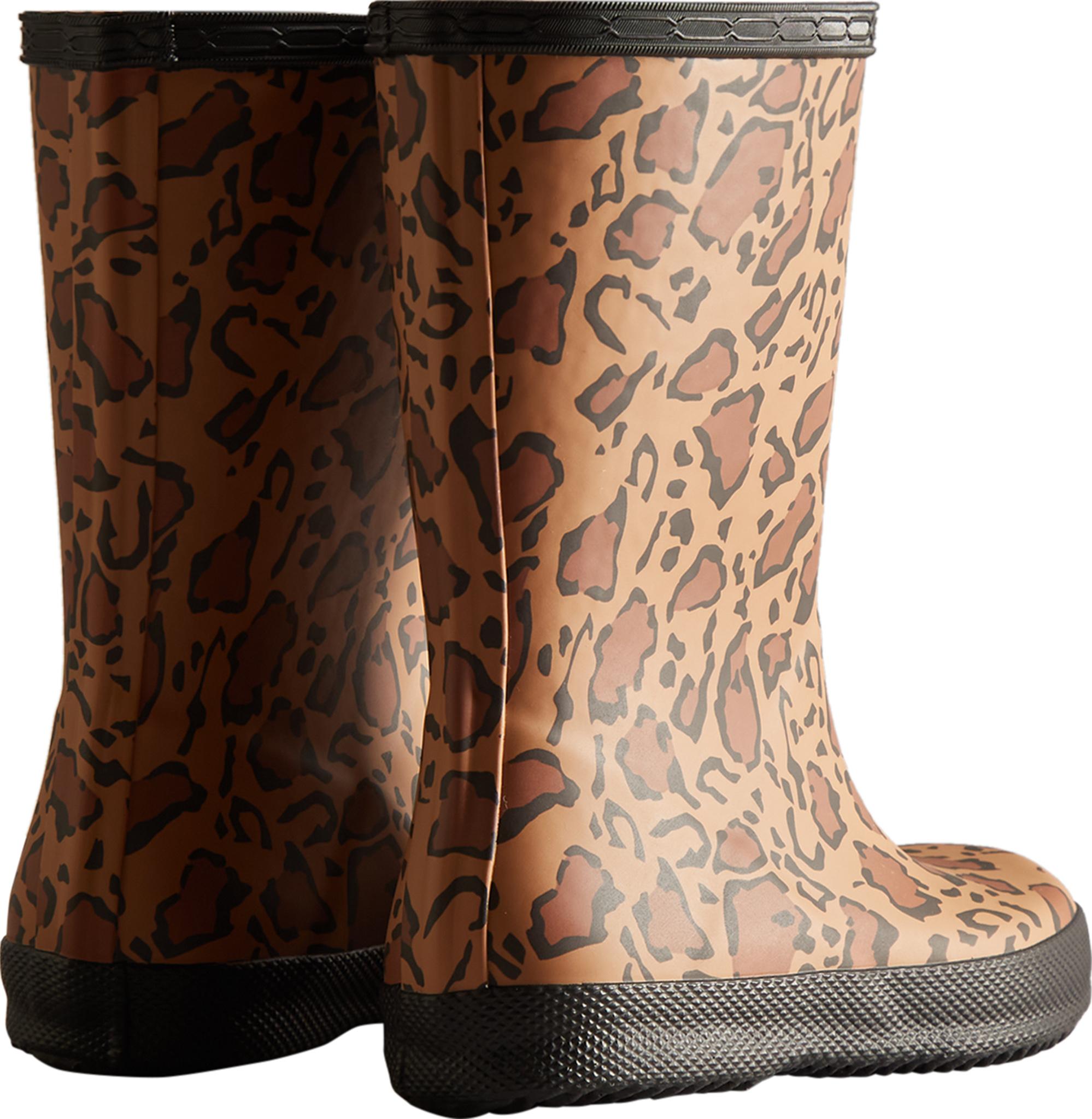 Product gallery image number 3 for product Leopard Print Rain Boots - Kids