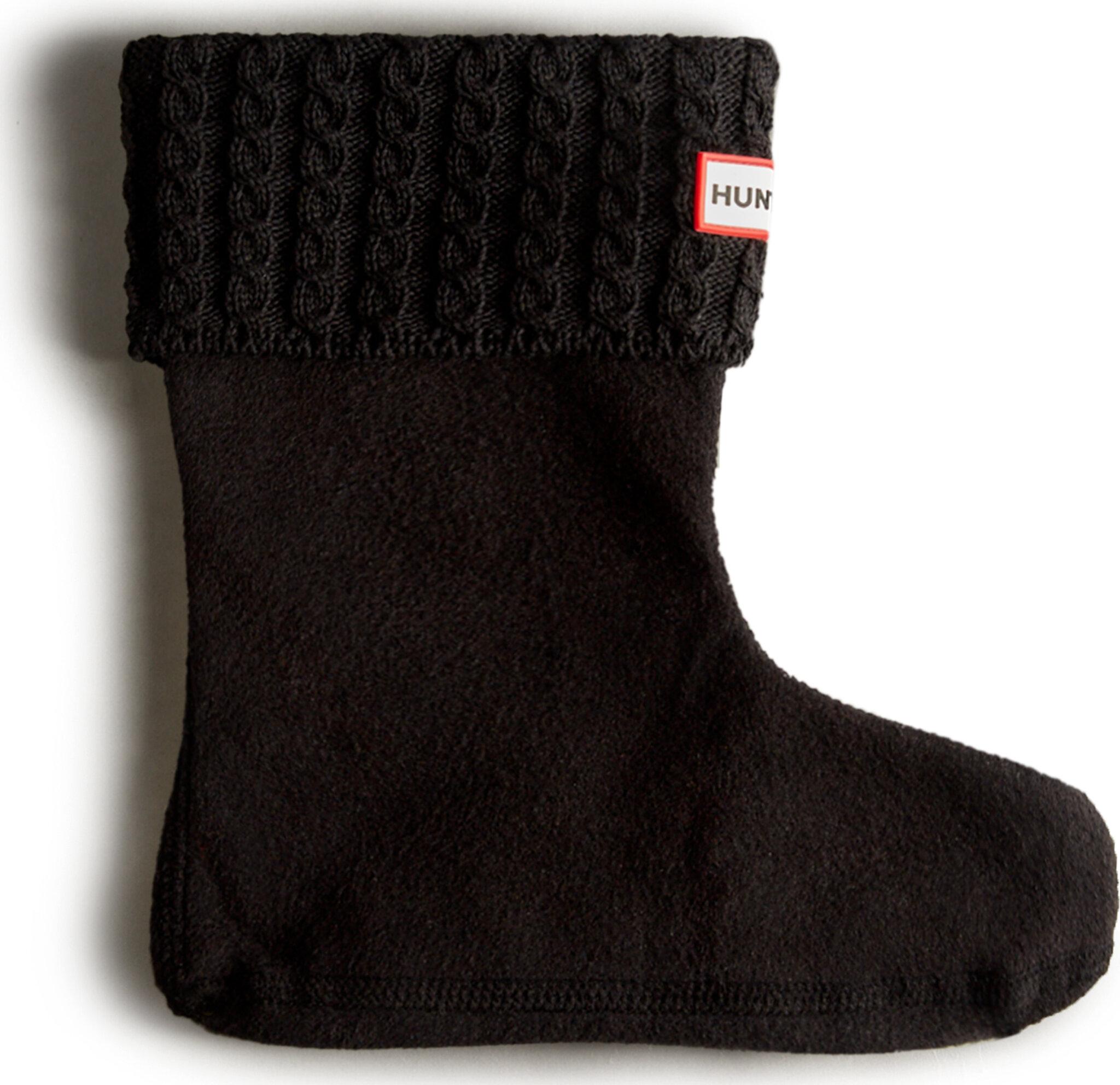 Product gallery image number 1 for product Recycled Mini Cable Knitted Cuff Short Boot Socks - Unisex