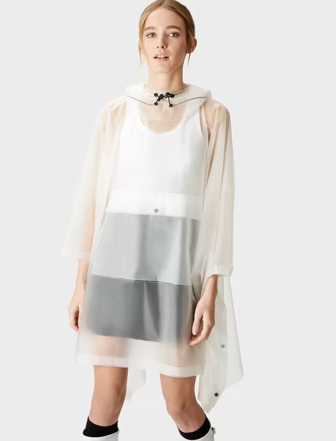 Product gallery image number 2 for product Original Waterproof Vinyl Poncho - Unisex