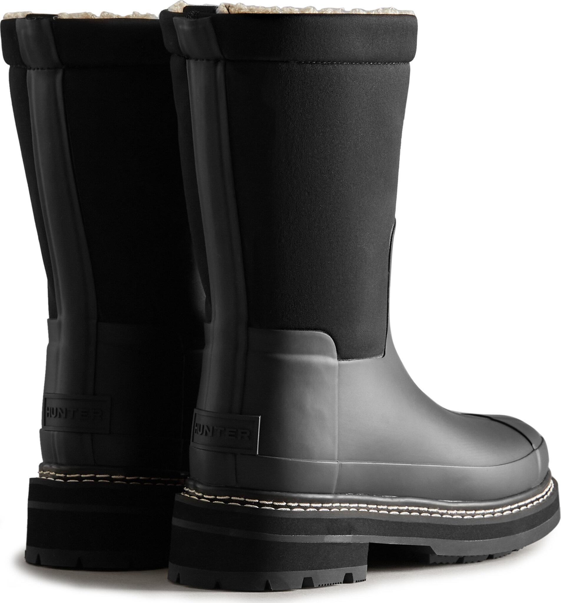 Numéro de l'image de la galerie de produits 4 pour le produit Bottes de pluie Refined Stitch avec haut enroulé en Sherpa - Femme